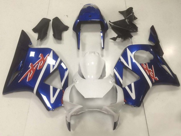 1994-1995 Honda CBR900RR 893 Motorcycle Fairings - White Blue Glossy Black Canada Suppliers