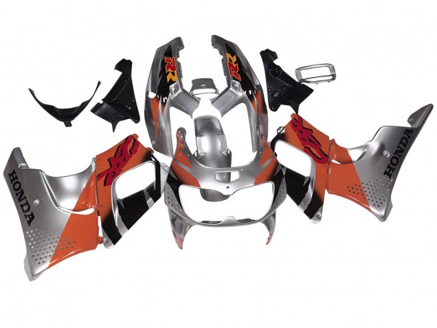 1994-1995 Honda CBR900RR 893 Motorcycle Fairings - Silver Orange Glossy Black Canada Suppliers