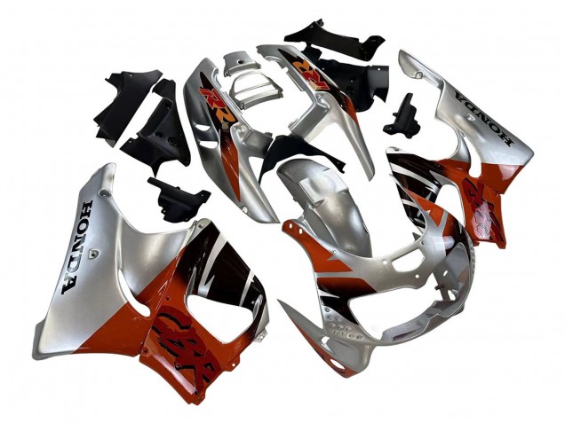 1996-1997 Honda CBR900RR 893 Motorcycle Fairings - Silver Red Glossy Black Canada Suppliers