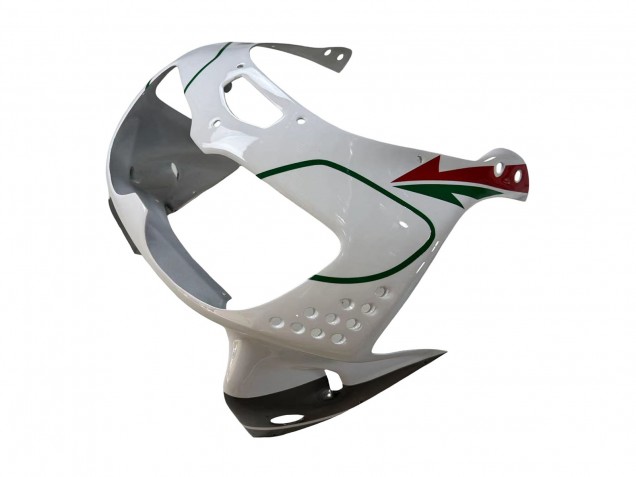 1996-1997 Honda CBR900RR 893 Motorcycle Fairings - White Green Grey Glossy Black Castrol Canada Suppliers