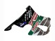 1996-1997 Honda CBR900RR 893 Motorcycle Fairings - White Green Grey Glossy Black Castrol Canada Suppliers