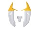 1998-1999 Honda CBR900RR 919 Motorcycle Fairings - White Yellow Glossy Black Canada Suppliers