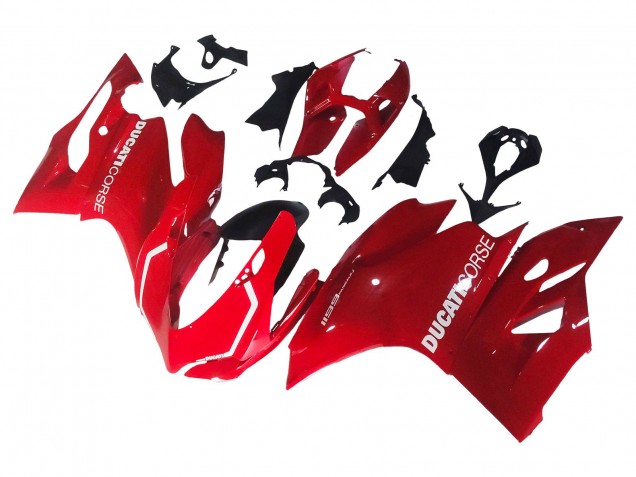 2011-2014 Ducati 1199 Motorcycle Fairing - Red Canada Suppliers