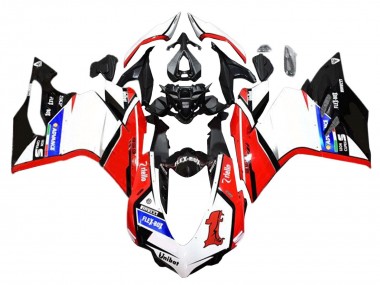 2015-2020 Ducati 959/1299 Motorcycle Fairings - White Red Glossy Black Unibat Flex-Box Canada Suppliers