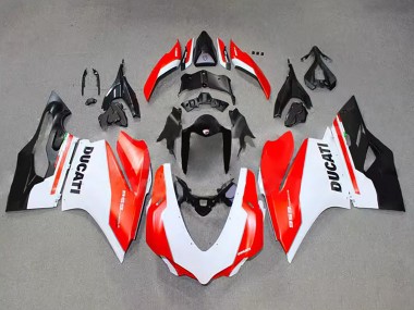 2015-2020 Ducati 959 Motorcycle Fairing - White Red Glossy Black Canada Suppliers