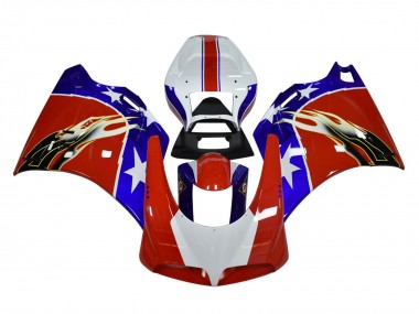 1993-2005 Ducati 748/916/996/998 Motorcycle Fairings - White Red Blue Black Flame Canada Suppliers