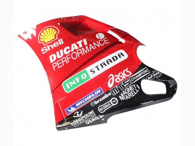 1993-2005 Ducati 748/916/996/998 Motorcycle Fairings - White Red Yellow Green Glossy Black Performance Canada Suppliers