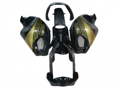 2008-2012 Ducati Monster 696 796 1100 1100S Motorcycle Fairings - Glossy Black Gold Canada Suppliers