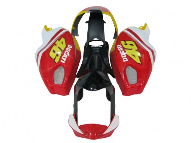 2008-2012 Ducati Monster 696 796 1100 1100S Motorcycle Fairings - White Red Glossy Black Yellow 46 Canada Suppliers