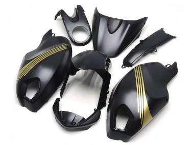2008-2012 Ducati Monster 696 796 1100 1100S Motorcycle Fairings - Matte Black Gold Canada Suppliers