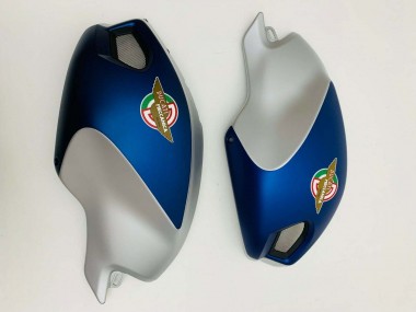 2008-2012 Ducati Monster 696 796 1100 1100S Motorcycle Fairings - Dark Blue Silver Canada Suppliers
