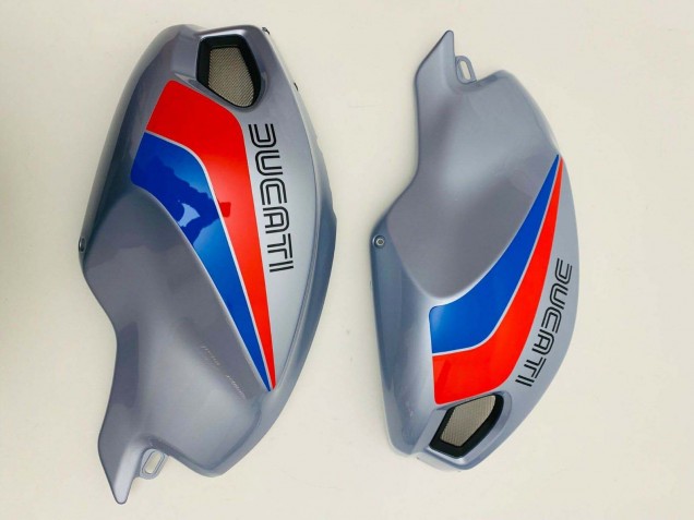 2008-2012 Ducati Monster 696 796 1100 1100S Motorcycle Fairings - Silver Red Blue Canada Suppliers