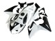 2002-2006 Honda CBR125R Motorcycle Fairings - White Glossy Black Canada Suppliers