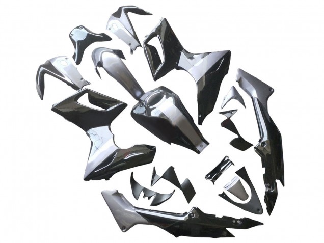 2002-2006 Honda CBR125R Motorcycle Fairings - Silver Glossy Black Canada Suppliers