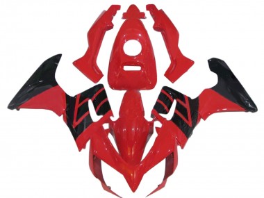 2002-2006 Honda CBR125R Motorcycle Fairings - Red Glossy Black Stripe Canada Suppliers