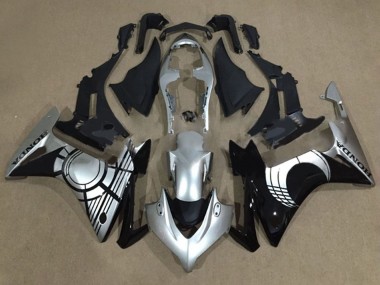 2013-2015 Honda CBR500R Motorcycle Fairings - Silver Glossy Black Canada Suppliers