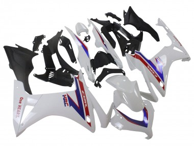 2013-2015 Honda CBR500R Motorcycle Fairings - White Red Blue HRC Canada Suppliers