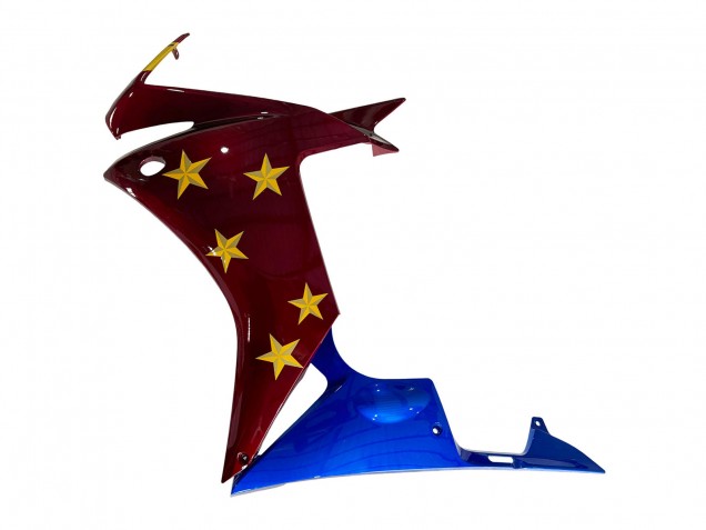2013-2015 Honda CBR500R Motorcycle Fairings - Red Blue Yellow Star Canada Suppliers