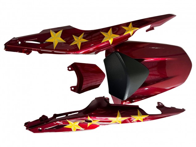 2013-2015 Honda CBR500R Motorcycle Fairings - Red Blue Yellow Star Canada Suppliers