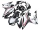 2016-2018 Honda CBR500R Motorcycle Fairings - White Red Matte Black Canada Suppliers
