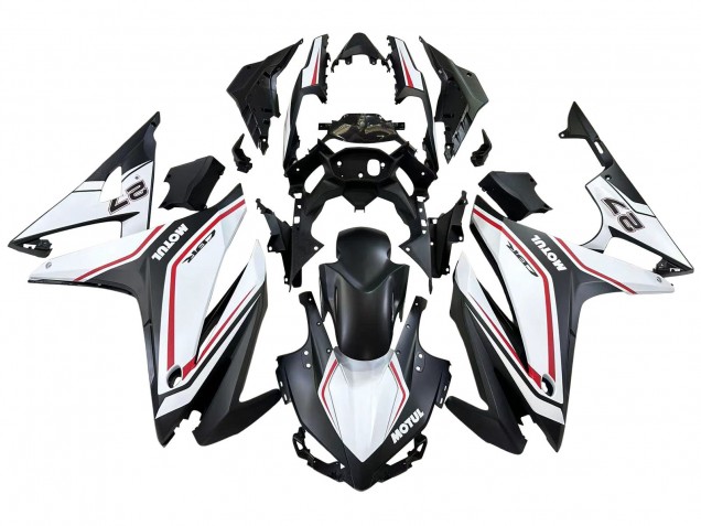 2016-2018 Honda CBR500R Motorcycle Fairings - White Red Matte Black Canada Suppliers
