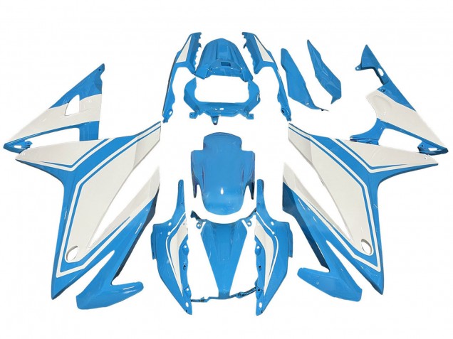 2016-2018 Honda CBR500R Motorcycle Fairings - Light Blue White Canada Suppliers