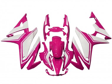 2016-2018 Honda CBR500R Motorcycle Fairings - Pink White Canada Suppliers