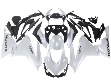 2022-2023 Honda CBR500R Motorcycle Fairings - Pearl White Canada Suppliers