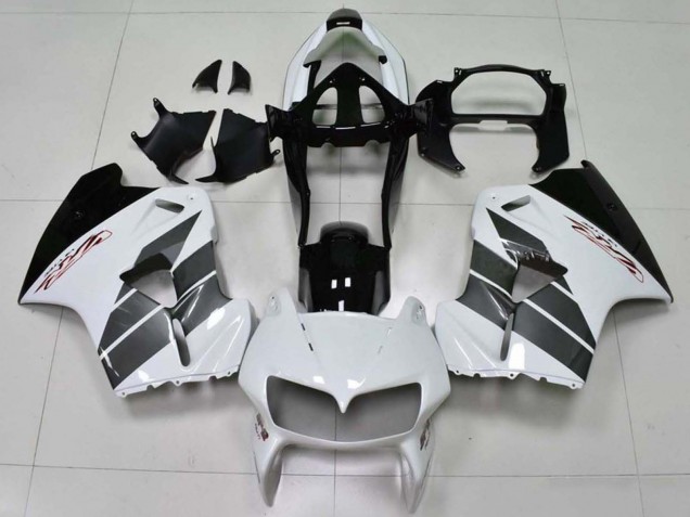 1998-2001 Honda VFR 800 Motorcycle Fairings - White Black Canada Suppliers