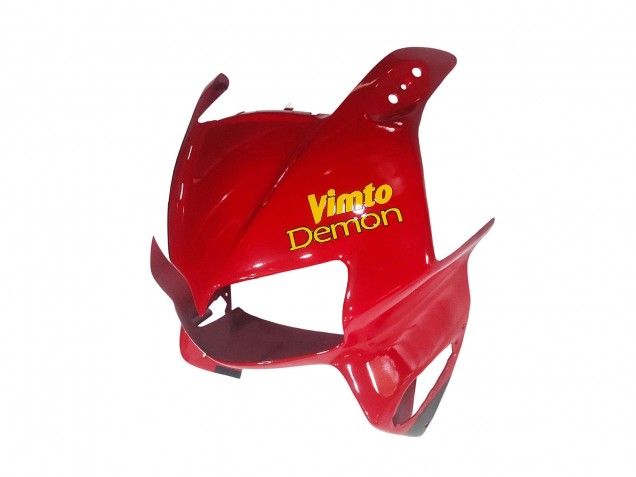 1998-2001 Honda VFR 800 Motorcycle Fairings - Red White Glossy Black Vimto Canada Suppliers