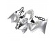 2002-2013 Honda VFR 800 Motorcycle Fairing Kits - Silver Canada Suppliers