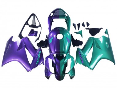 2002-2013 Honda VFR 800 Motorcycle Fairings - Purple Green Canada Suppliers