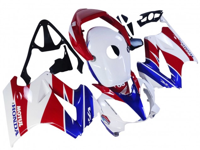 2002-2013 Honda VFR 800 Motorcycle Fairings - White Red Blue Motul Canada Suppliers