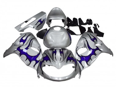 1998-2003 Suzuki TL1000R Motorcycle Fairings - Silver Blue Canada Suppliers