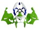 1996-2003 Kawasaki ZX7R Motorcycle Fairings - White Green Blue Canada Suppliers