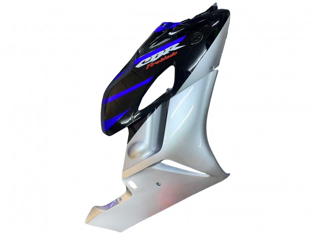 2004-2005 Honda CBR1000RR Motorcycle Fairings - Silver Blue Glossy Black Canada Suppliers
