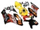 2004-2005 Honda CBR1000RR Motorcycle Fairings - Yellow Orange Glossy Black Repsol Rossi 46 Canada Suppliers