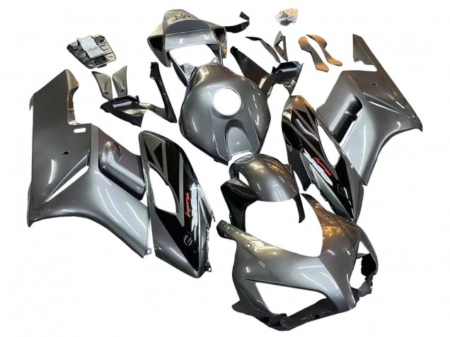 2004-2005 Honda CBR1000RR Motorcycle Fairing - Silver Glossy Black Canada Suppliers