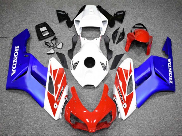 2004-2005 Honda CBR1000RR Motorcycle Fairing - White Red Blue Canada Suppliers