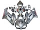 2004-2005 Honda CBR1000RR Motorcycle Fairings - Silver Repsol Canada Suppliers
