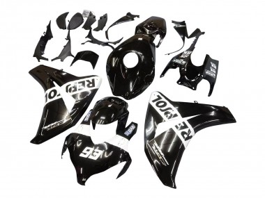 2008-2011 Honda CBR1000RR Motorcycle Fairings - Glossy Black White Repsol 93 Canada Suppliers