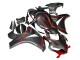 2008-2011 Honda CBR1000RR Motorcycle Fairings - Black Carbon Fiber Red Canada Suppliers