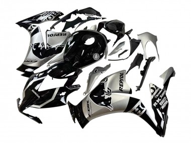 2012-2016 Honda CBR1000RR Motorcycle Fairings - Silver Glossy Black Repsol Red Bull Canada Suppliers