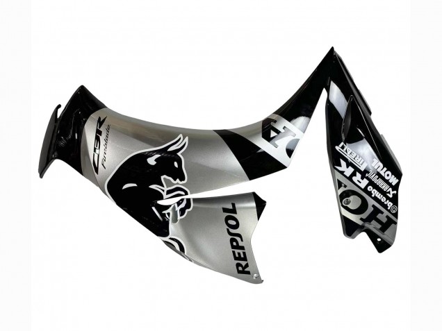 2012-2016 Honda CBR1000RR Motorcycle Fairings - Silver Glossy Black Repsol Red Bull Canada Suppliers