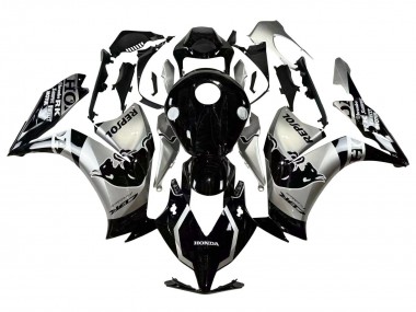 2012-2016 Honda CBR1000RR Motorcycle Fairings - Silver Glossy Black Repsol Red Bull Canada Suppliers