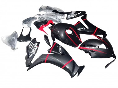 2012-2016 Honda CBR1000RR Motorcycle Fairings - Black Carbon Fiber Red Canada Suppliers