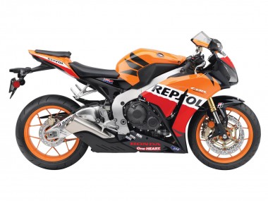 2012-2016 Honda CBR1000RR Motorcycle Fairings - Orange White Red Repsol Canada Suppliers