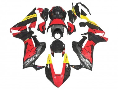 2017-2023 Honda CBR1000RR Motorcycle Fairings - Red Yellow Black Carbon Fiber Canada Suppliers