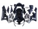 2003-2004 Honda CBR600RR Motorcycle Fairings - Silver Glossy Black Canada Suppliers