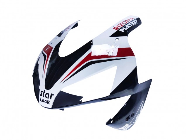 2003-2004 Honda CBR600RR Motorcycle Fairings - White Red Glossy Black DENSO Rimont Canada Suppliers
